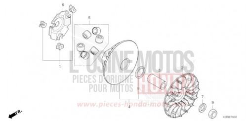 COTE SECONDAIRE SH125ADP de 2023